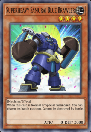 Superheavy Samurai Blue Brawler