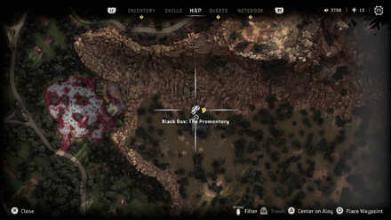 The Promontory Collectibles Horizon Forbidden West Map