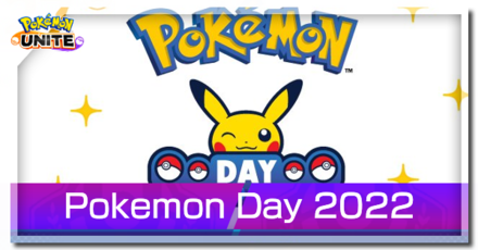 Pokemon UNITE - Pokemon Day 2022 Banner.png