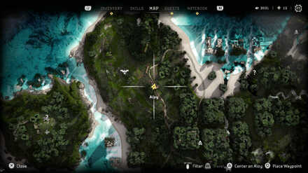 Totem of Youth Collectibles Horizon Forbidden West Map