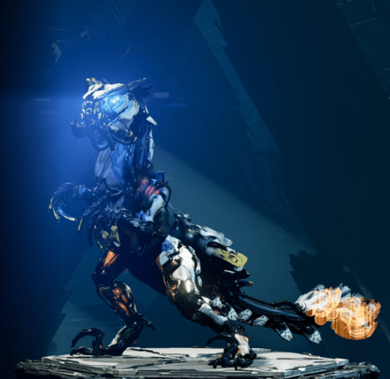 Clawstrider Blaze Bomb Launcher Component