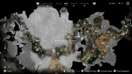 The Dry Yearn Location