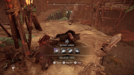 The Dry Yearn Loot the Outpost Leader