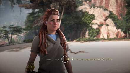 Horizon Forbidden West - Singularity - Campfire