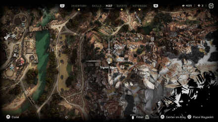 Lens of Midday Collectibles Horizon Forbidden West Map