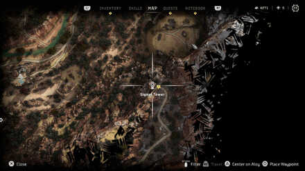 Lens of Twilight Collectibles Horizon Forbidden West Map