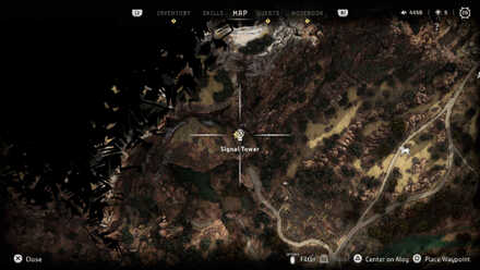 Lens of Evening Collectibles Horizon Forbidden West Map