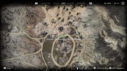 Horizon Forbidden West The Shining Wastes Tallneck Map Location