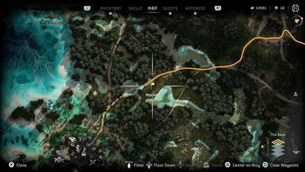 Module 549 Collectibles Horizon Forbidden West Map