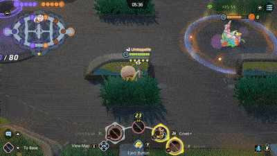 Pokemon UNITE - Greedent Ultimate Belcher Combo