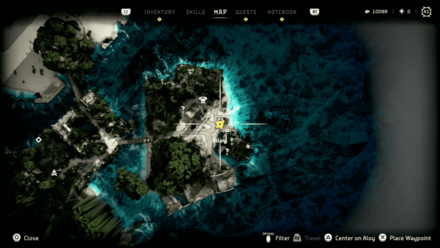 Horizon Forbidden West - The Souvenir Map