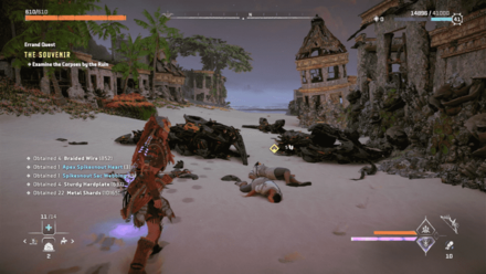 Horizon Forbidden West - Inspect the Other Bodies