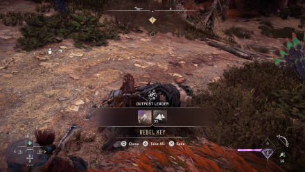 Shining Wastes South Loot the Outpost Leader