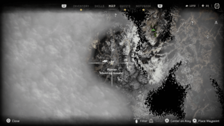 HFW Frostbite Warrior Bow Map Location