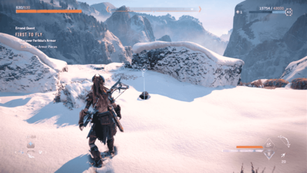 Horizon Forbidden West - First Armor Piece