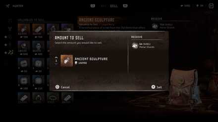 Ancient Sculpture Sell Price