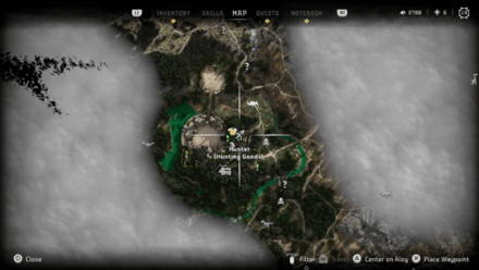 HFW Pyre Hunter Bow Map Location