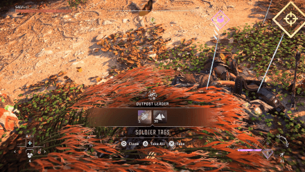 Raintrace North Loot the Outpost Leader