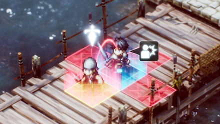 Triangle Strategy Back Attack