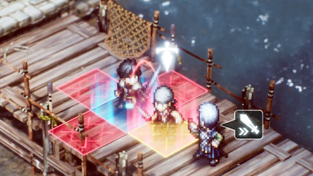 Triangle Strategy Follow Up Attack