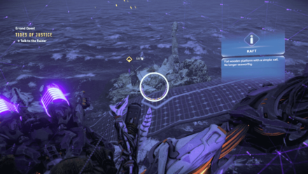 Horizon Forbidden West - Find the Raft