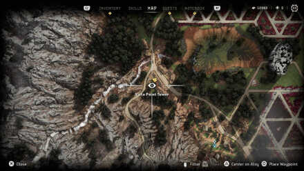 Plainsong Collectibles Horizon Forbidden West Map