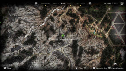 Plainsong Collectibles Horizon Forbidden West Map