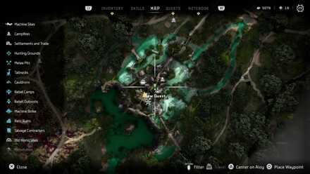 The Valley of the Fallen Map Location