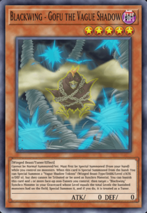 Blackwing - Gofu the Vague Shadow Image