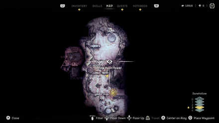 Dunehollow Collectibles Horizon Forbidden West Map