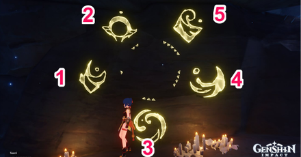 Genshin - Evernight Temple Symbol Puzzle