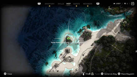 The Long Coast Collectibles Horizon Forbidden West Map