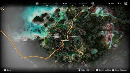 The Blood Choke Map Location