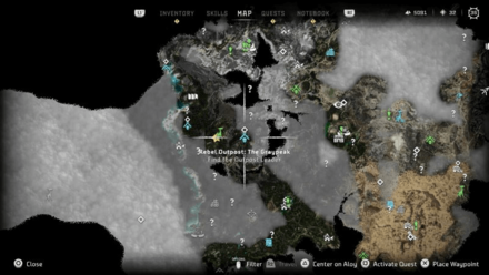 The Graypeak Location