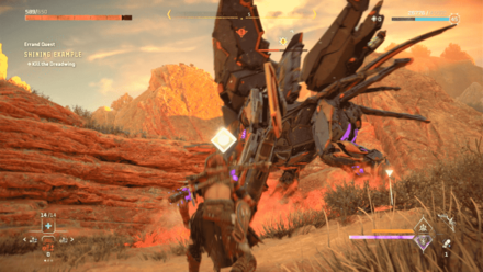 Horizon Forbidden West - Defeat the Dreadwing