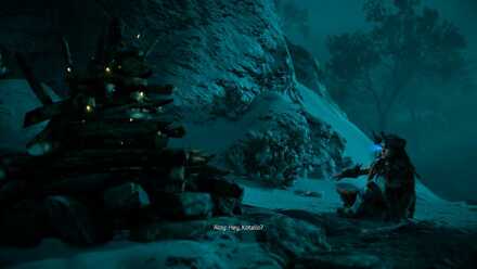 Go to the Campfire Near the Lab