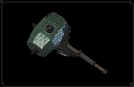MH Rise Sunbreak - Guardian Hammer Hammer Layered Weapon Image
