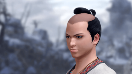 MH Rise - Topknot Soul hairstyle