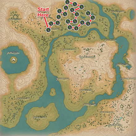 Pokemon Legends Arceus - Medicinal Leek Farming Route