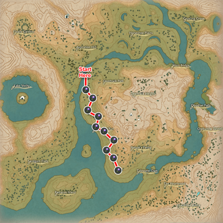 Pokemon Legends Arceus - Bugwort Farming Route