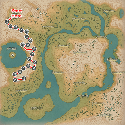 Pokemon Legends Arceus - Iron Chunk Farming Route