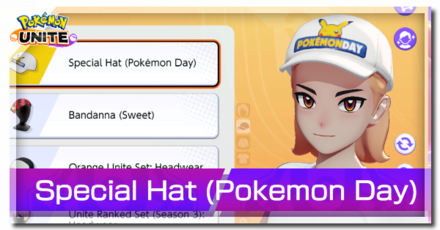 Special Hat (Pokemon Day)