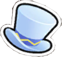 Sticker (Special Style) Top Hat