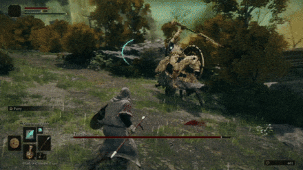 Elden Ring (Tree Sentinel) - Halberd Thrust