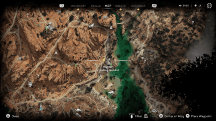 HFW Cloudburst Blastsling Map Location