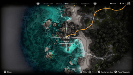 HFW Glowblast Tripcaster Map Location