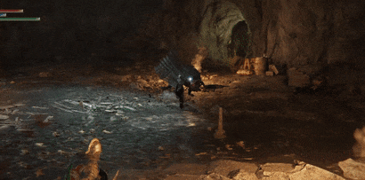 Beastman of Farum Azula Long Thrust.gif