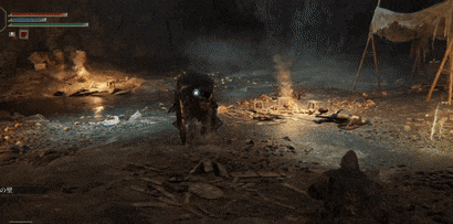 Beastman of Farum Azula Two-Handed Double Strike.gif