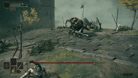 Elden Ring (Margit the Fell Omen) - Cane Plunge