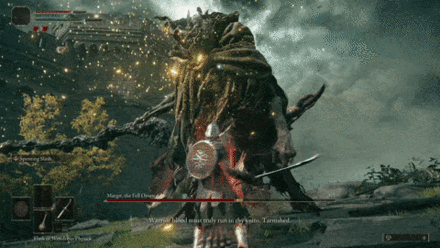 Elden Ring (Margit the Fell Omen) - Sword Flurry